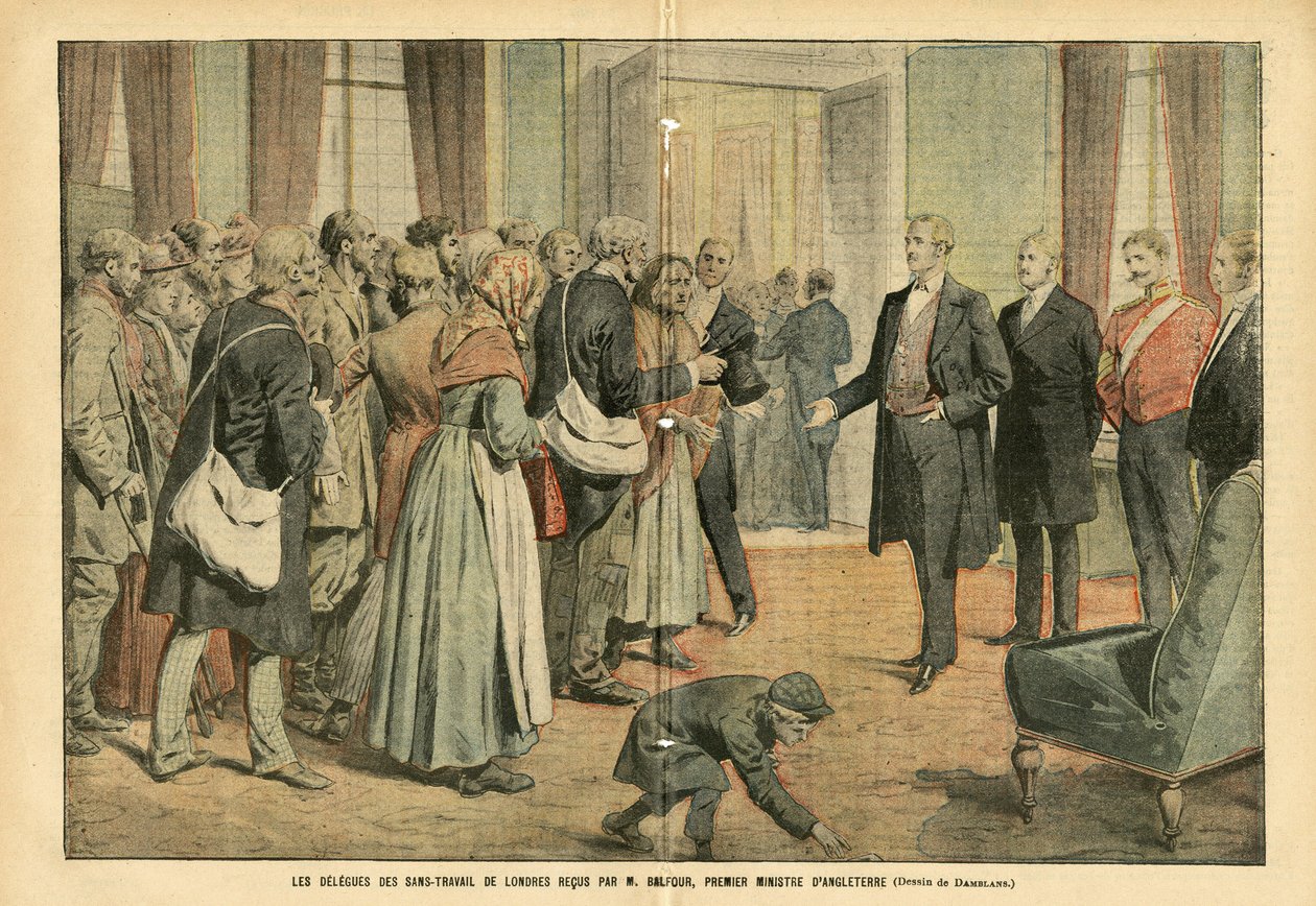Illustration von Eugene Damblans in Le Pelerin von Eugene Damblans