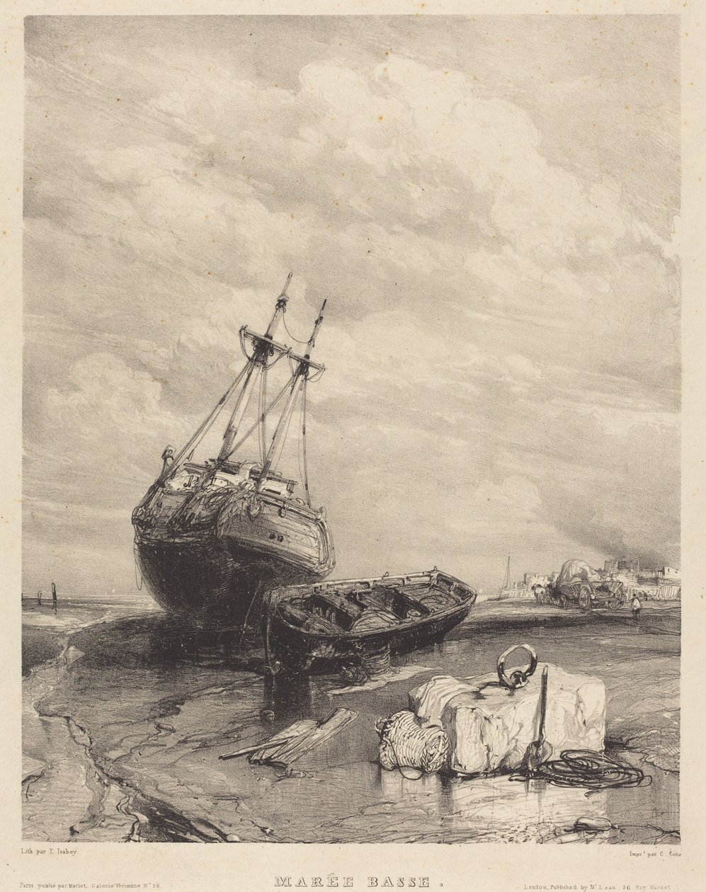 Ebbe von Eugene Isabey