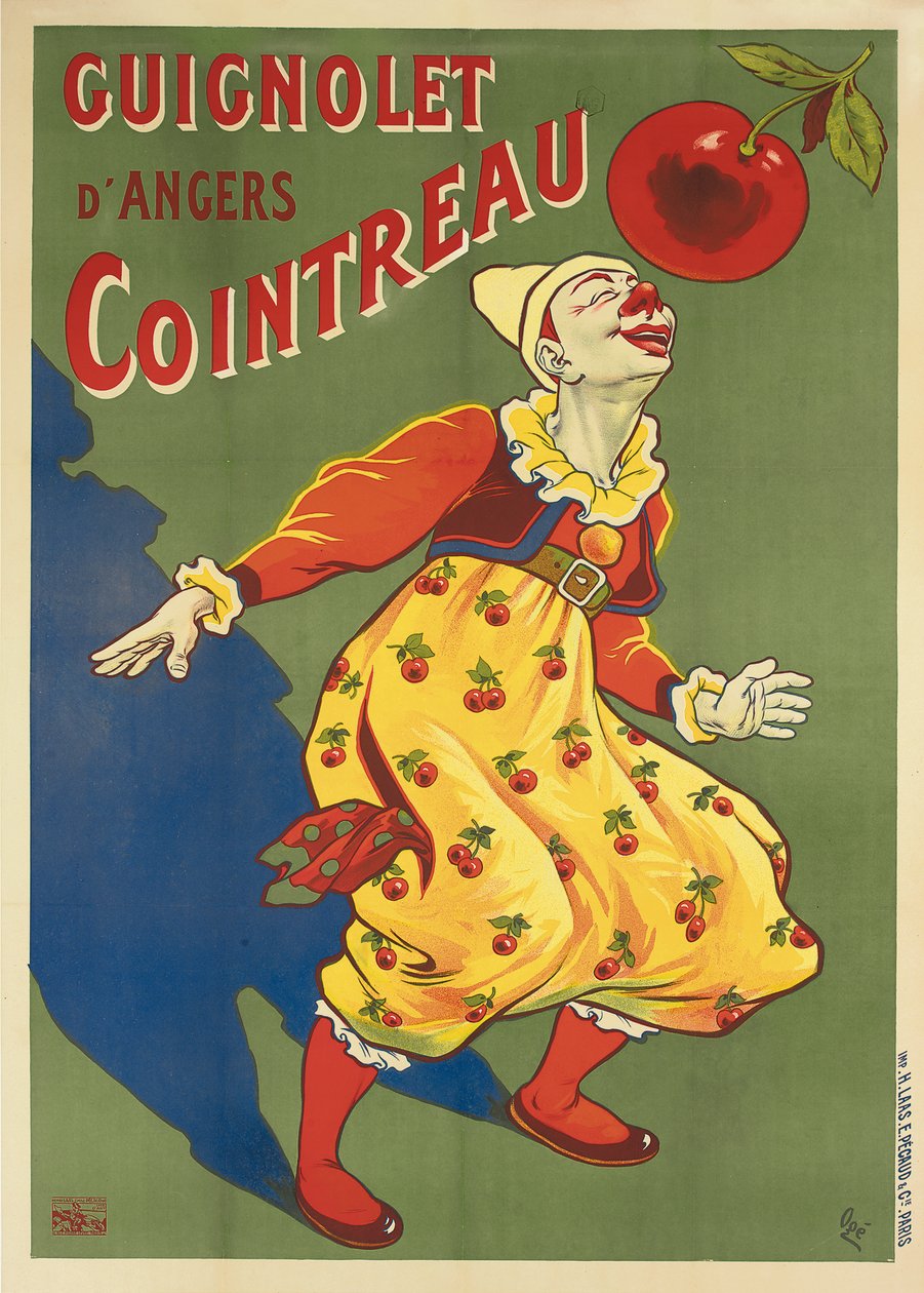 Werbeplakat für Guignolet