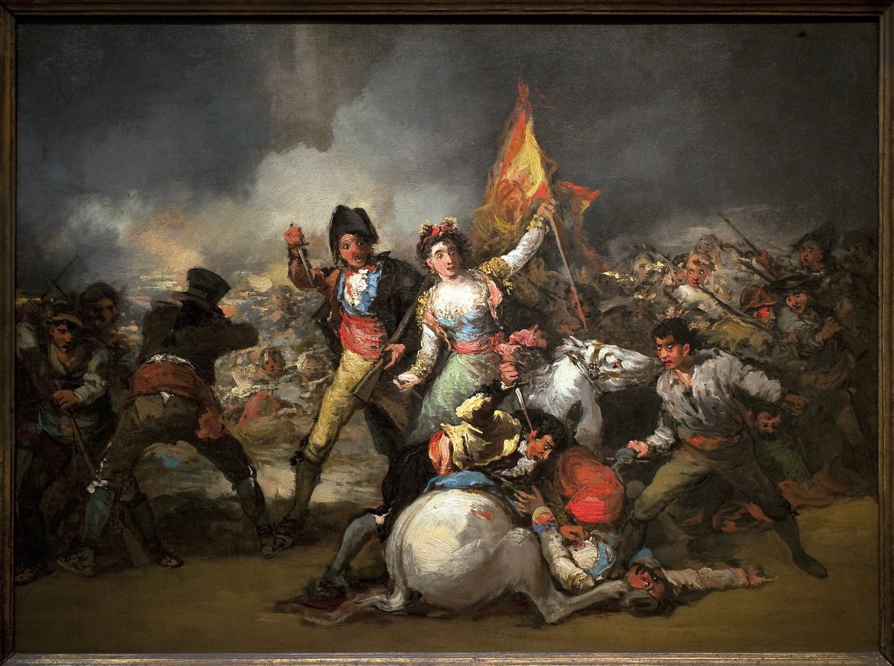 2. Mai (Der Aufstand vom 2. Mai) von Eugenio Luca y Velasquez