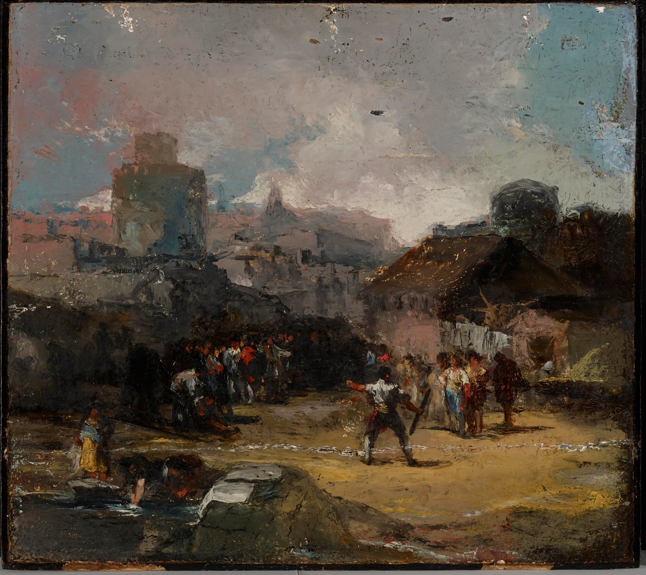 Das Spiel der Stangen von Eugenio Lucas Velázquez