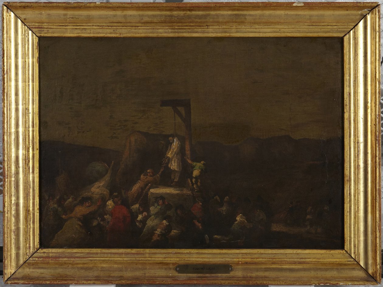 Die Hinrichtung von Eugenio Lucas Velázquez
