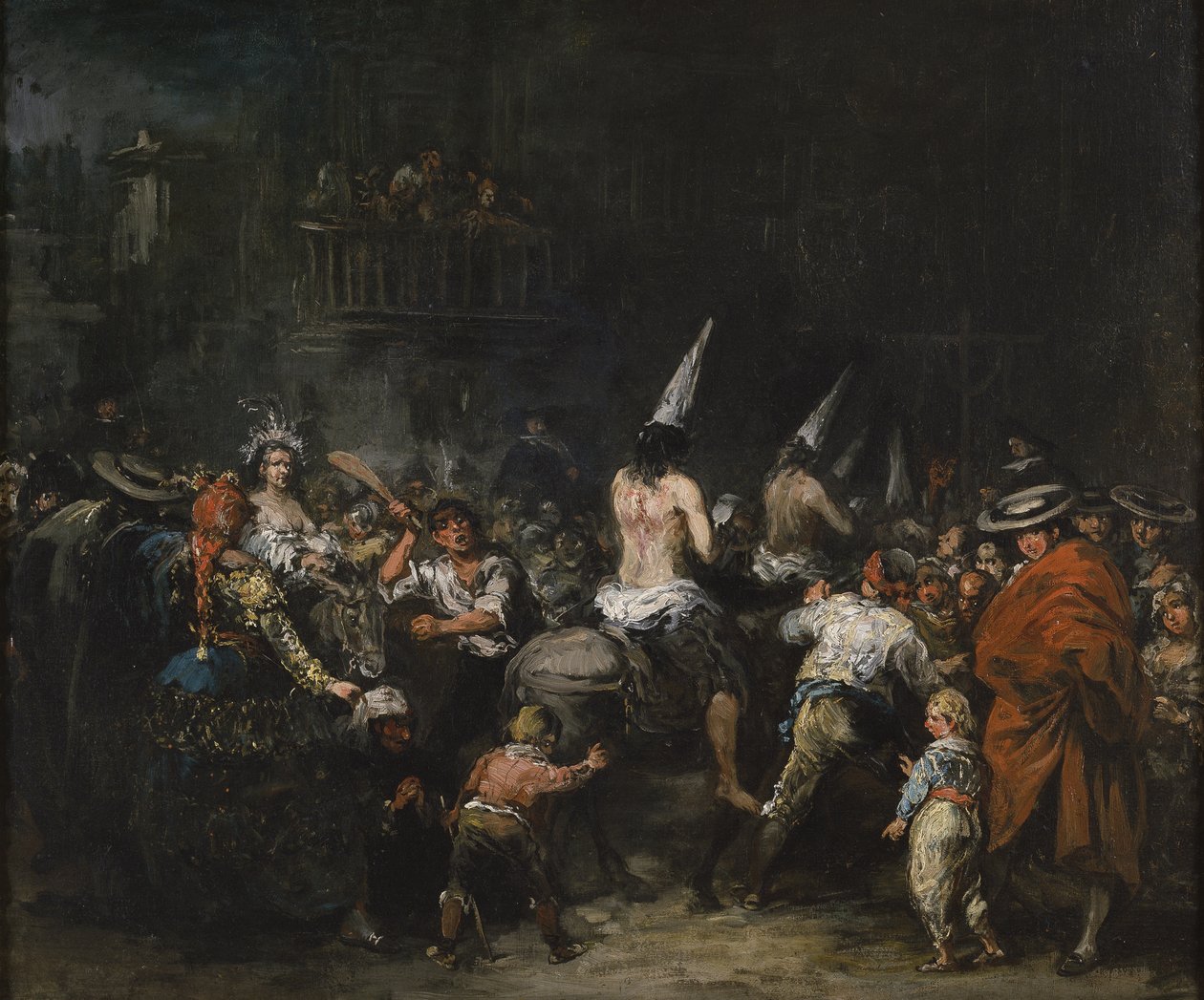 Verurteilt durch die Inquisition, zweite Hälfte des 19. Jahrhunderts von Eugenio Lucas Velázquez