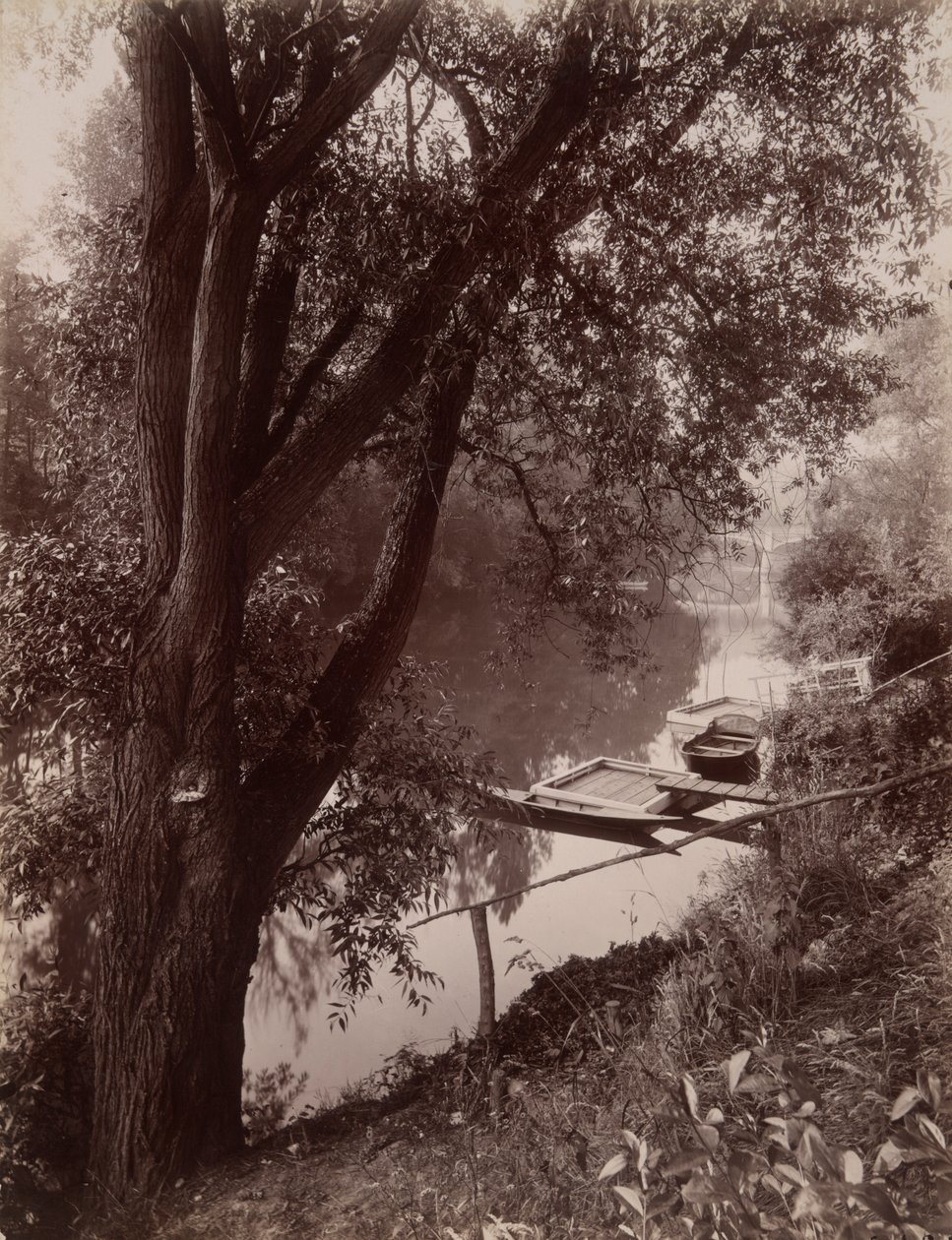 La Marne à La Varenne von Eugène Atget