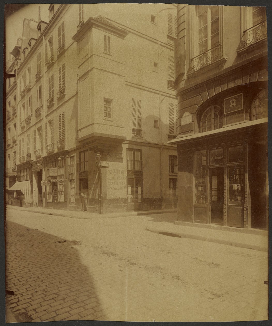 Tourelle rue Saint Paul, angeblich das Arbeitszimmer von Botal, Arzt von Heinrich III von Eugène Atget