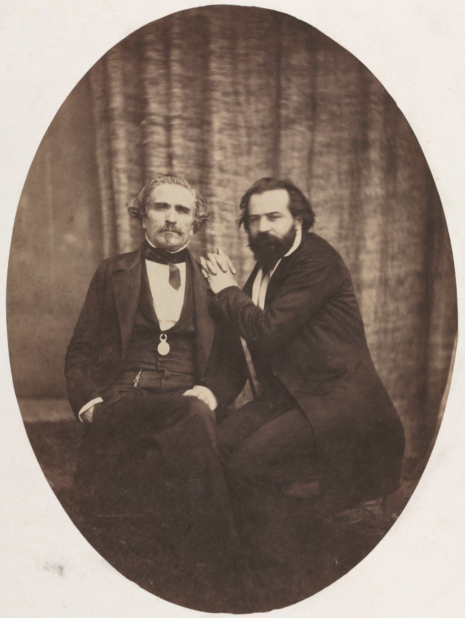 Porträt des Schauspielers Pierre Bocage und Freund von Eugène Colliau
