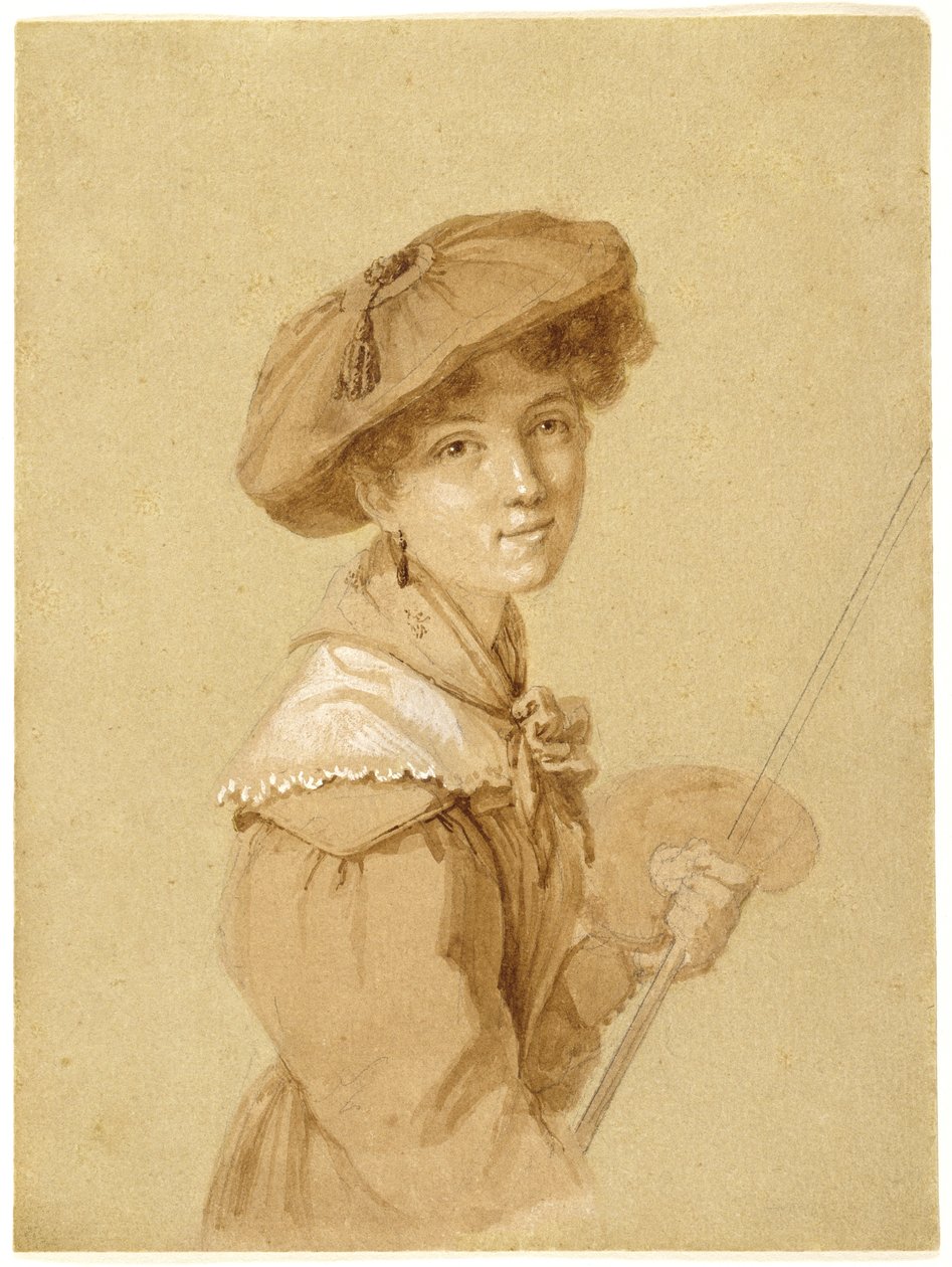 Selbstporträt, 1820-29 von Eugénie Tripier Lefranc