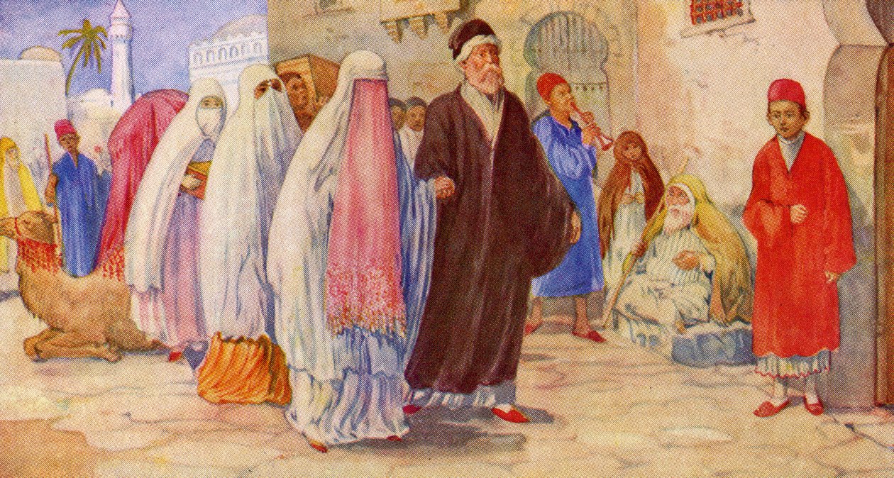 Eine muslimische Hochzeit, 1941 von European School