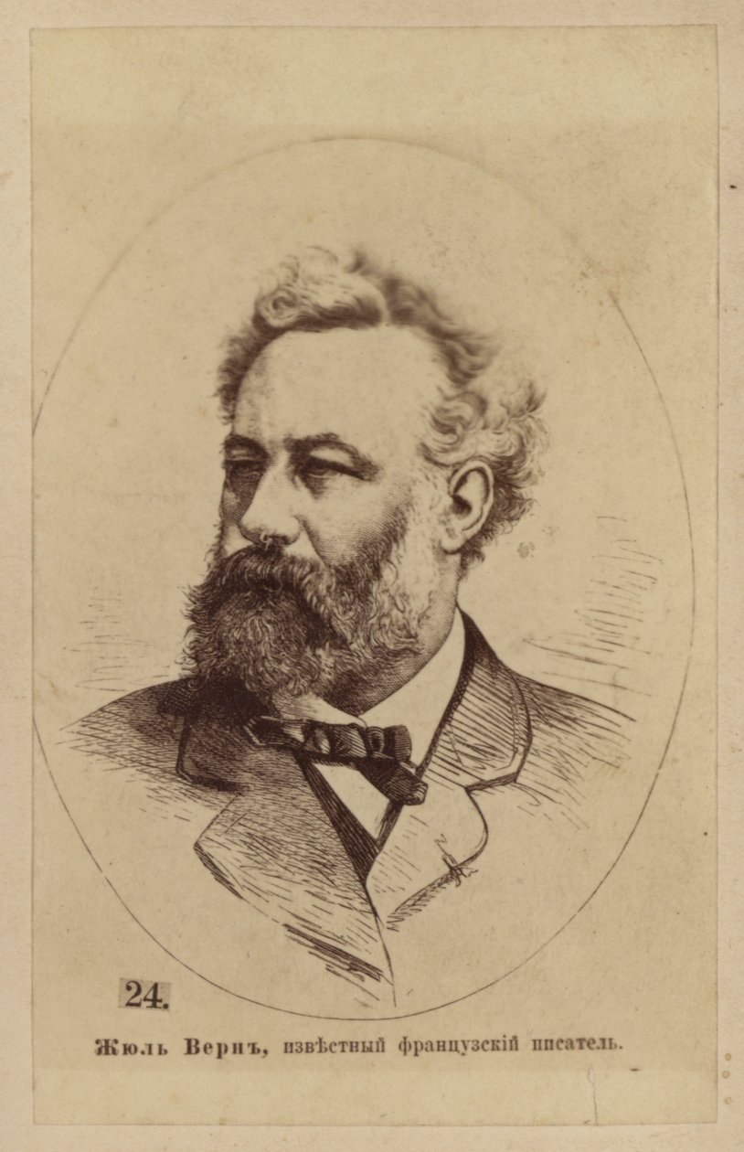 Jules Verne, französischer Schriftsteller, Dichter und Dramatiker von European School