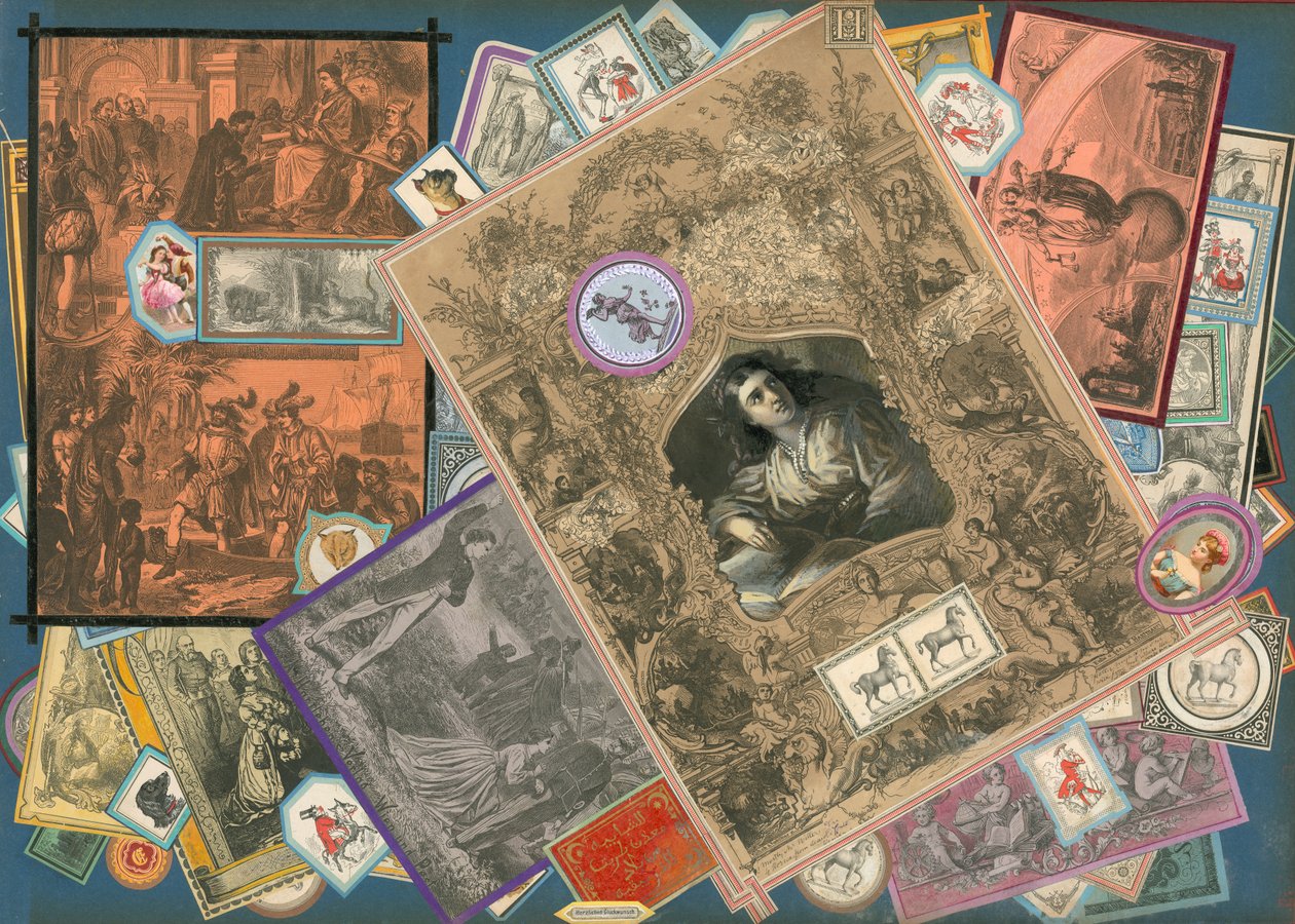 Seite aus Sammelsurium Band III von European School