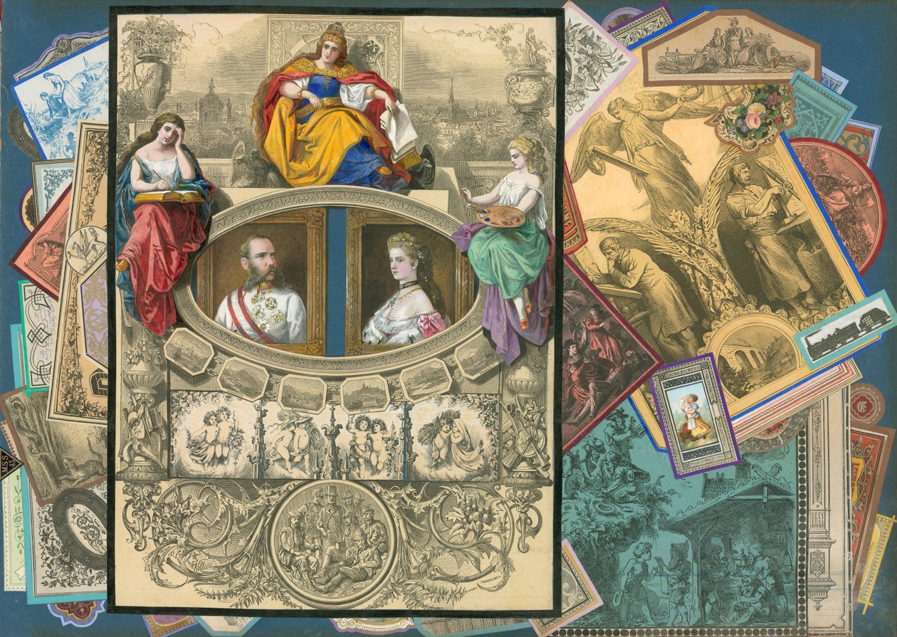 Seite aus Sammelsurium Band III von European School