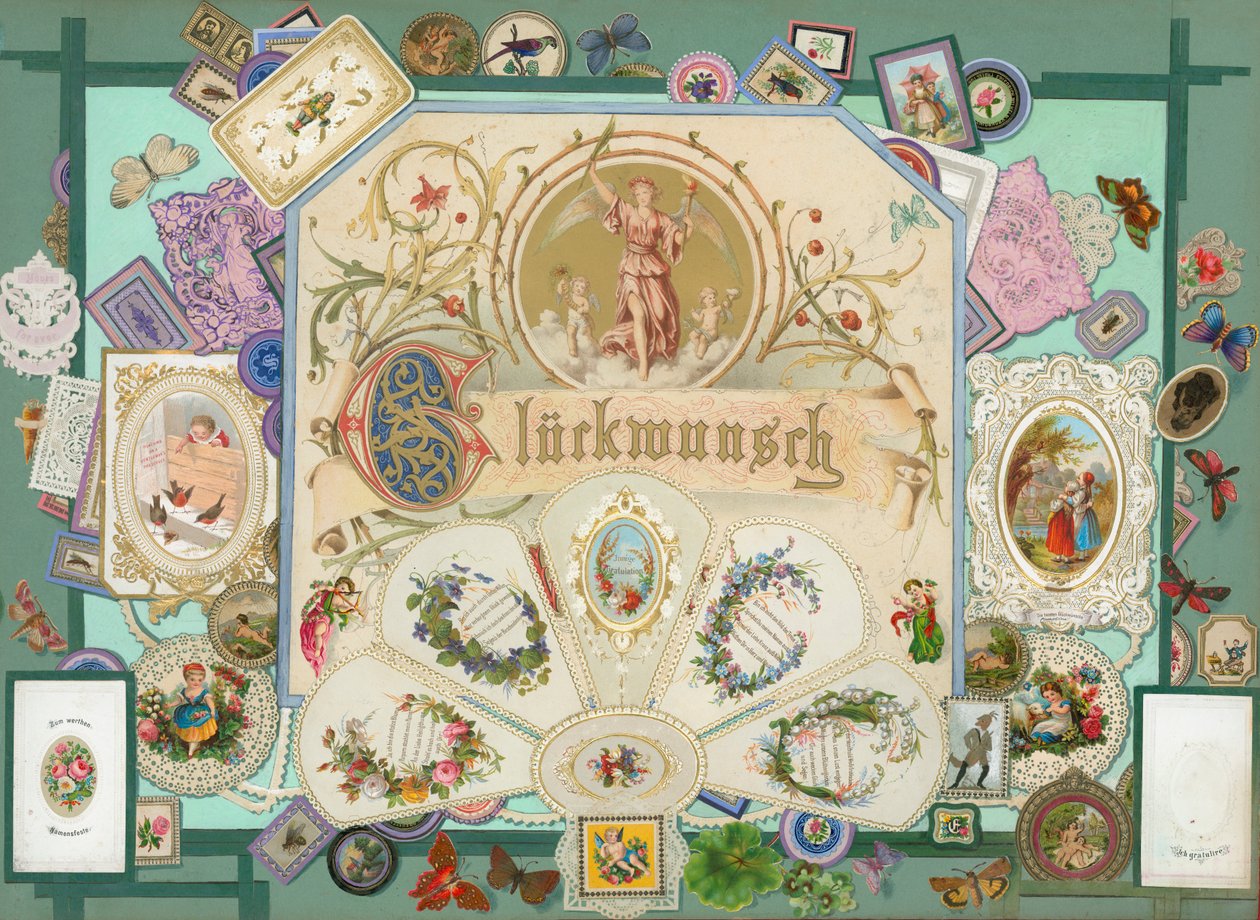 Seite aus Sammelsurium Band III von European School