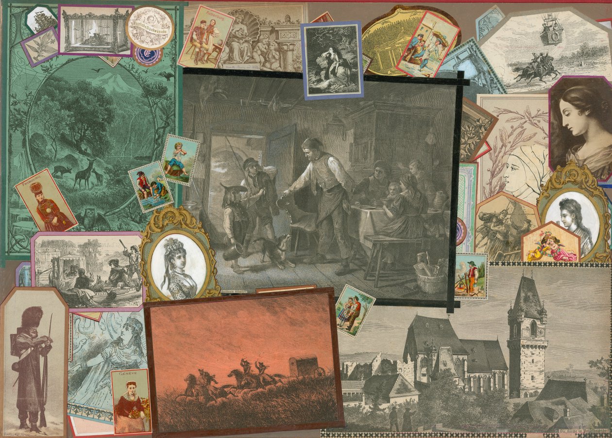 Seite aus Sammelsurium Band III von European School