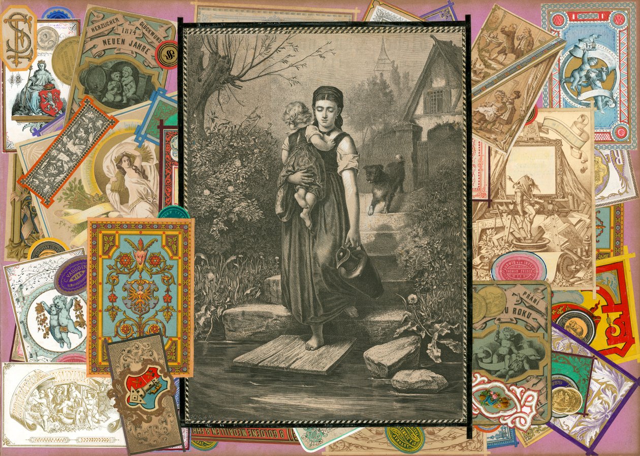 Seite aus Sammelsurium Band IV von European School