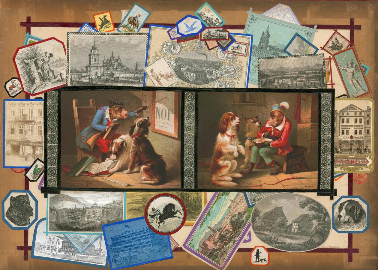 Seite aus Sammelsurium Band IV von European School