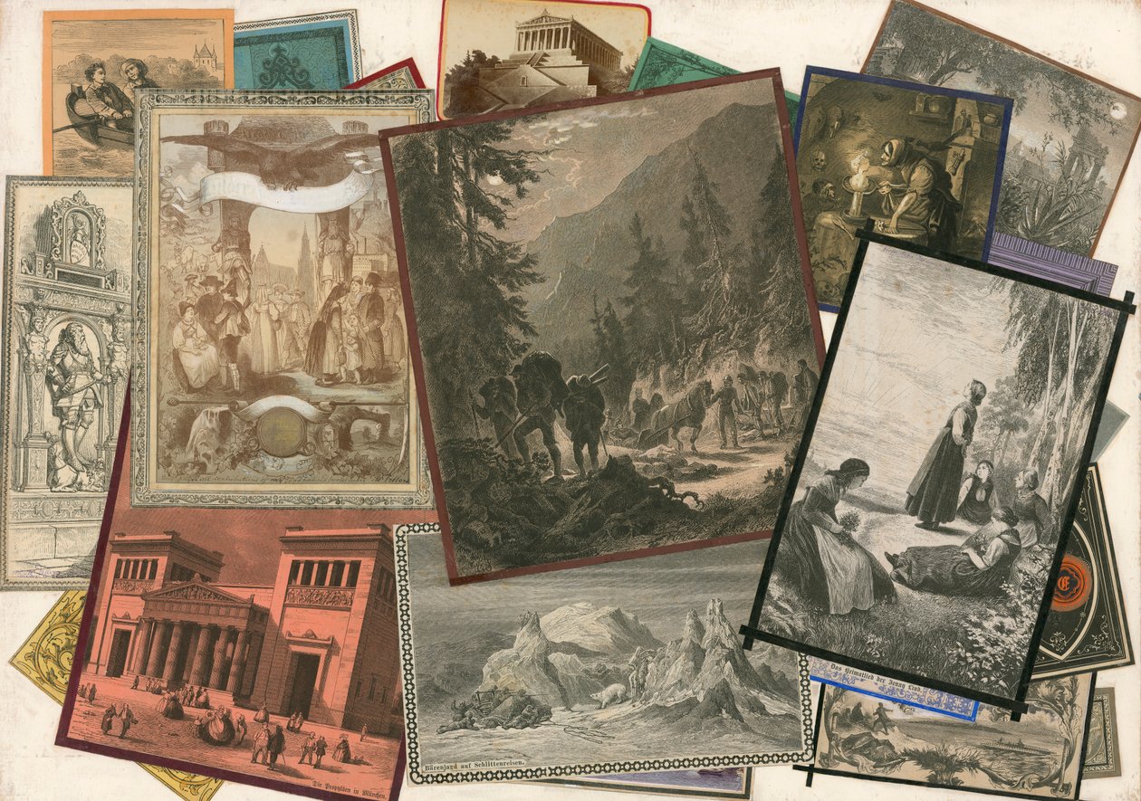 Seite aus Sammelsurium Band IV von European School