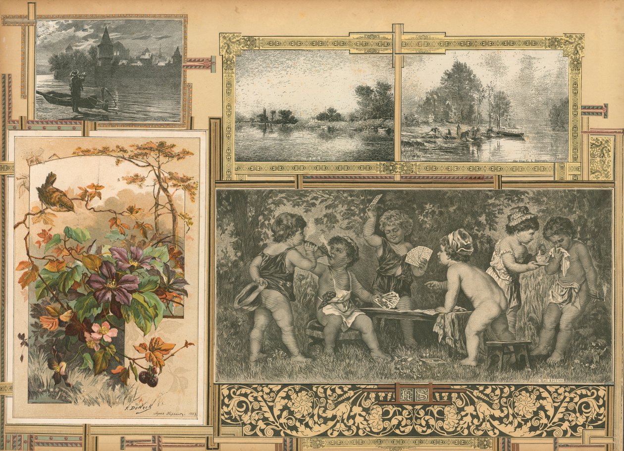 Seite aus Sammelsurium Band IX von European School