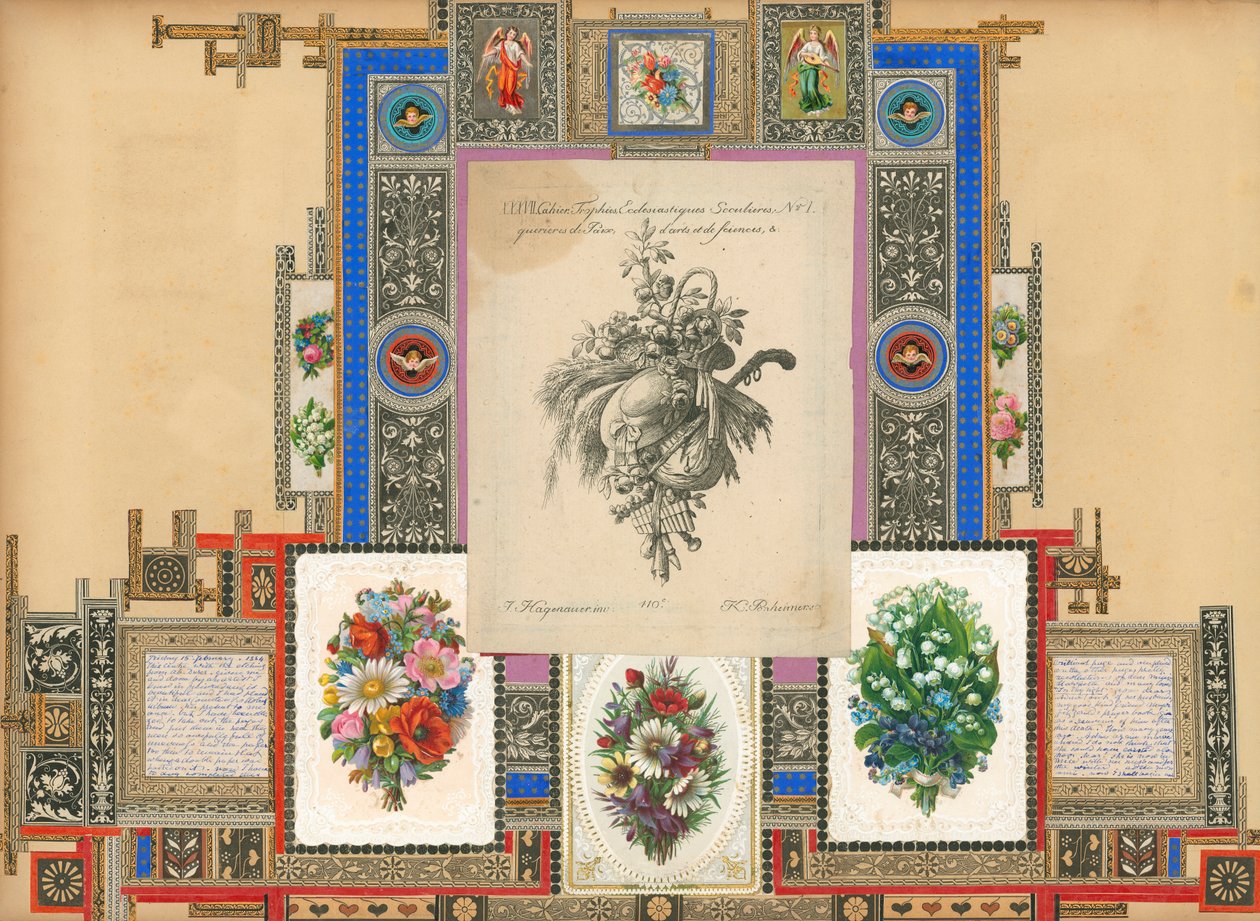Seite aus Sammelsurium Band IX von European School