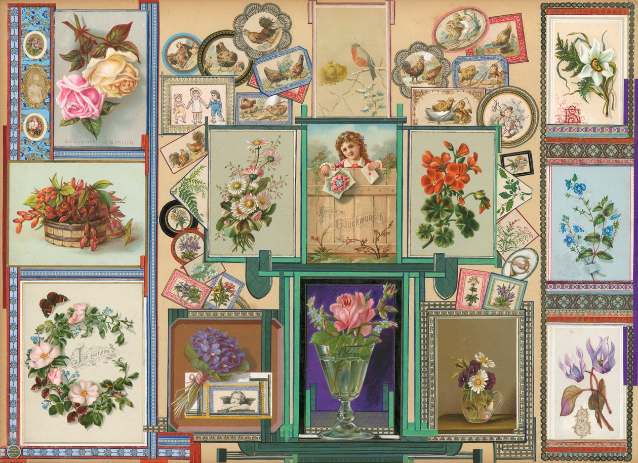 Seite aus Sammelsurium Band IX von European School