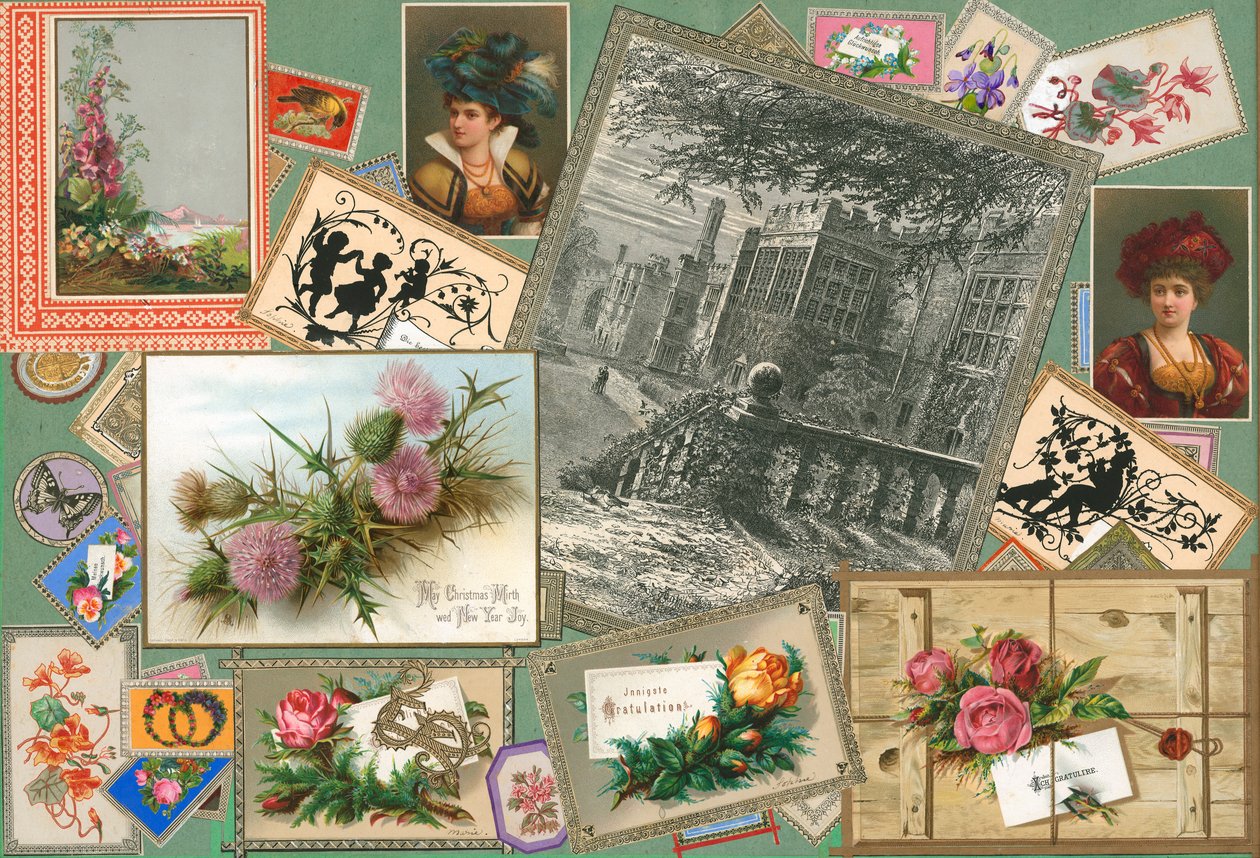 Seite aus Sammelsurium Band IX von European School