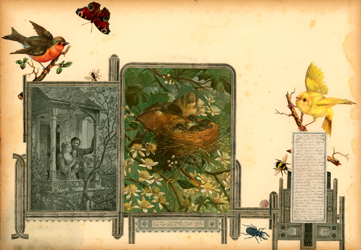 Seite aus Sammelsurium Band I von European School