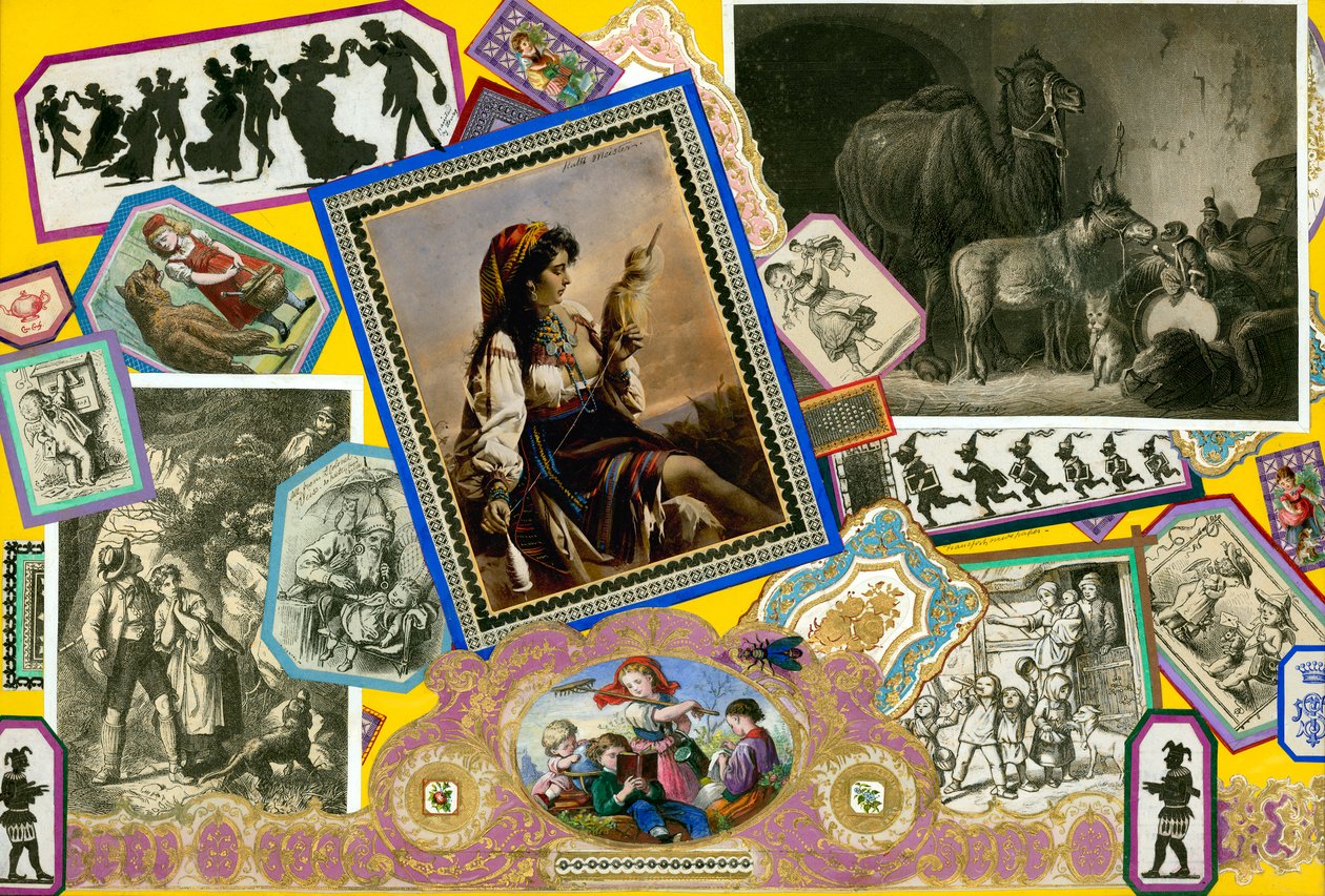 Seite aus Sammelsurium Band I von European School