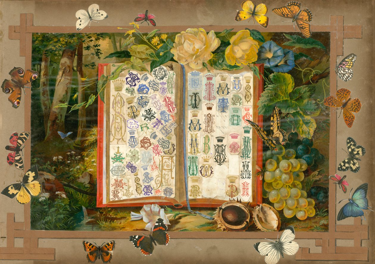 Seite aus Sammelsurium Band VIII von European School