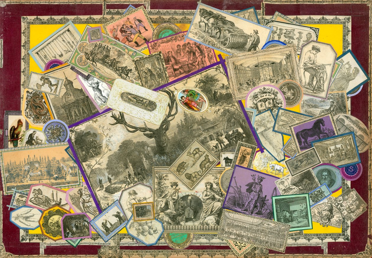 Seite aus Sammelsurium Band VIII von European School