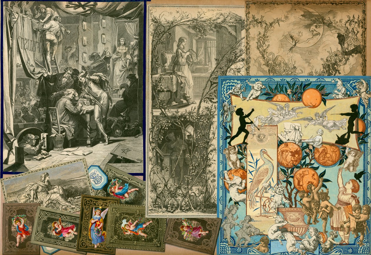 Seite aus Sammelsurium Band VIII von European School