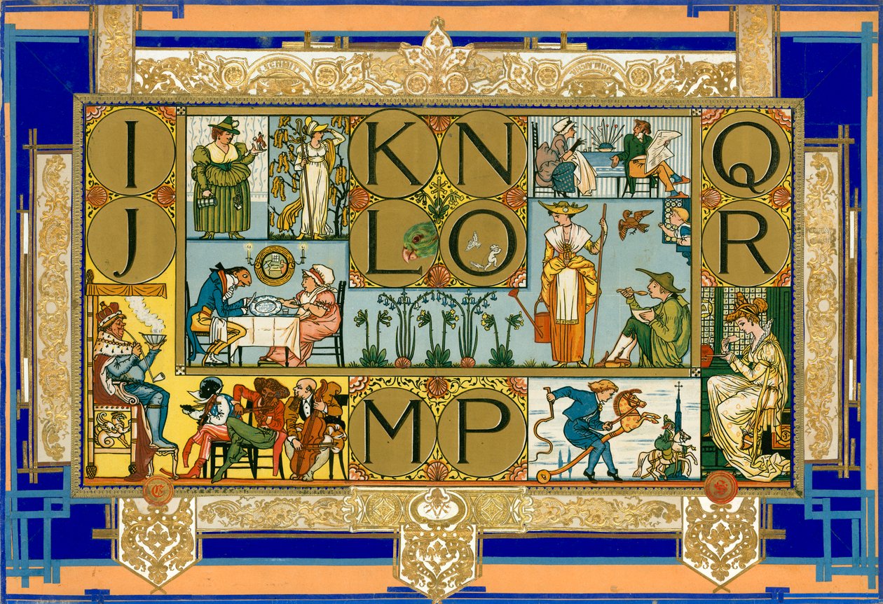 Seite aus Sammelsurium Band VIII von European School