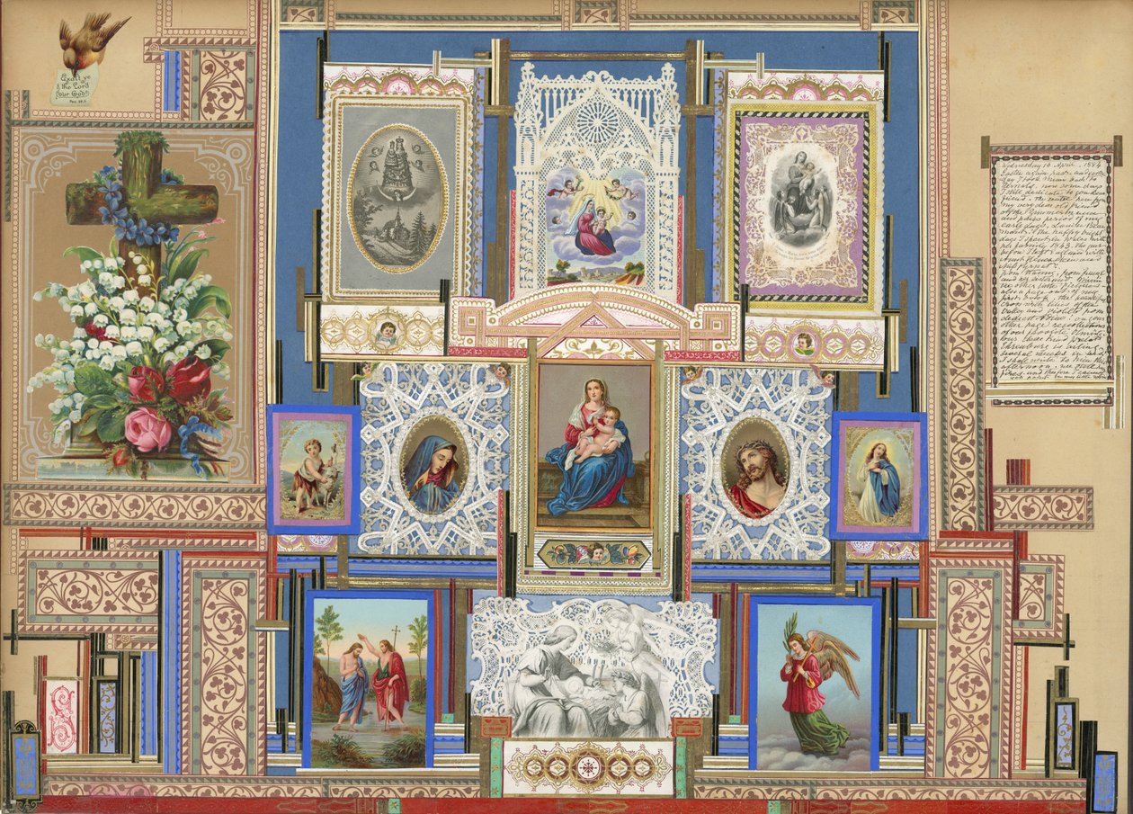 Seite aus Sammelsurium Band VI von European School