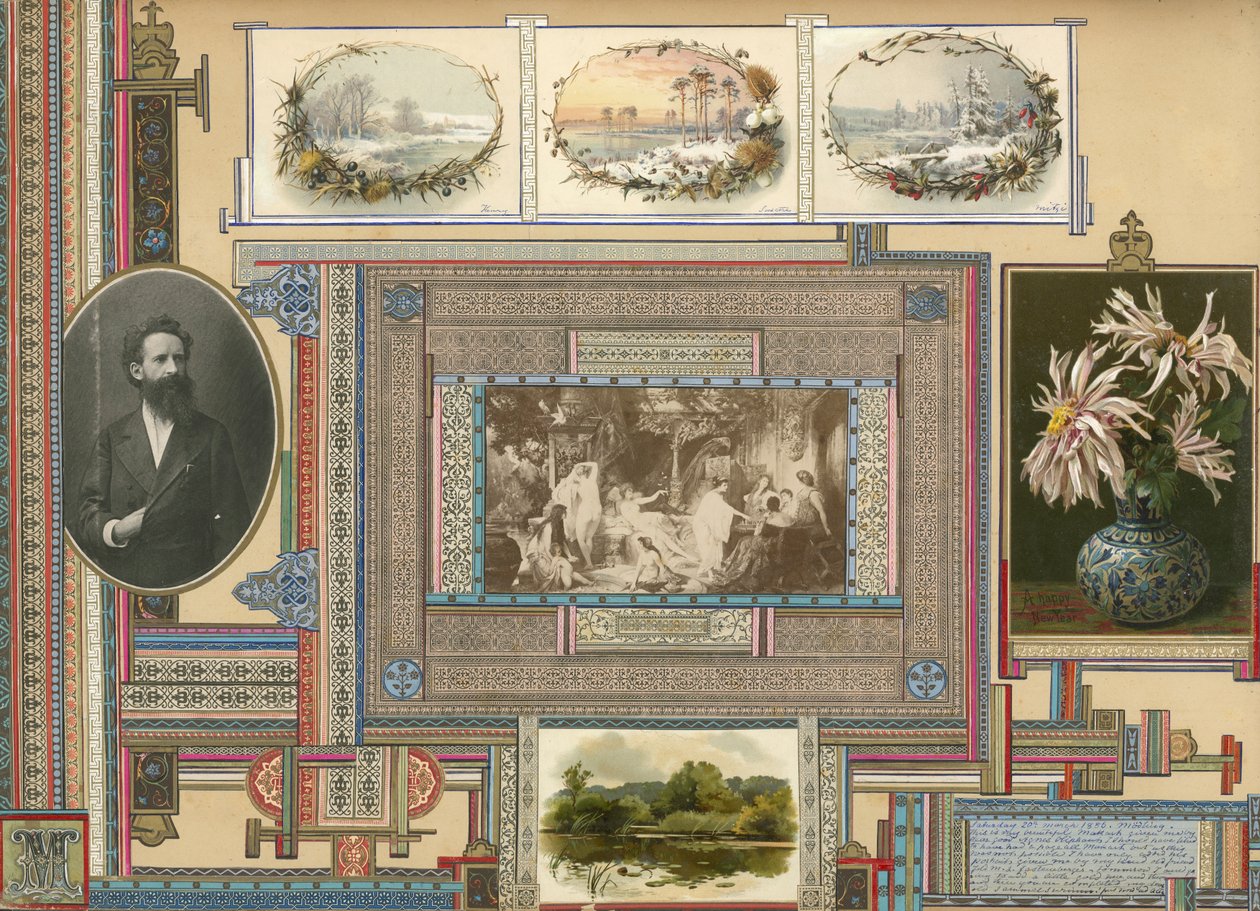 Seite aus Sammelsurium Band VI von European School