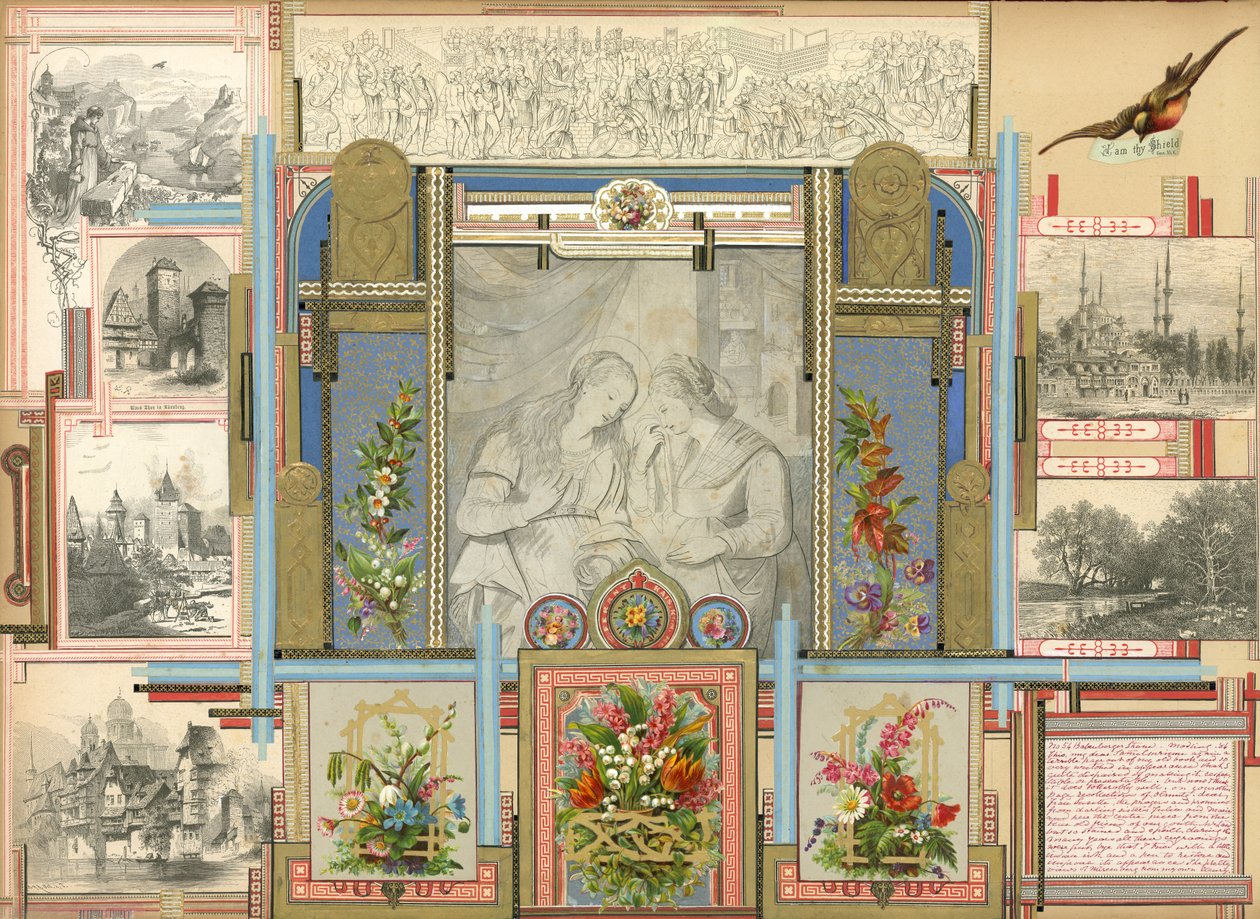 Seite aus Sammelsurium Band VI von European School