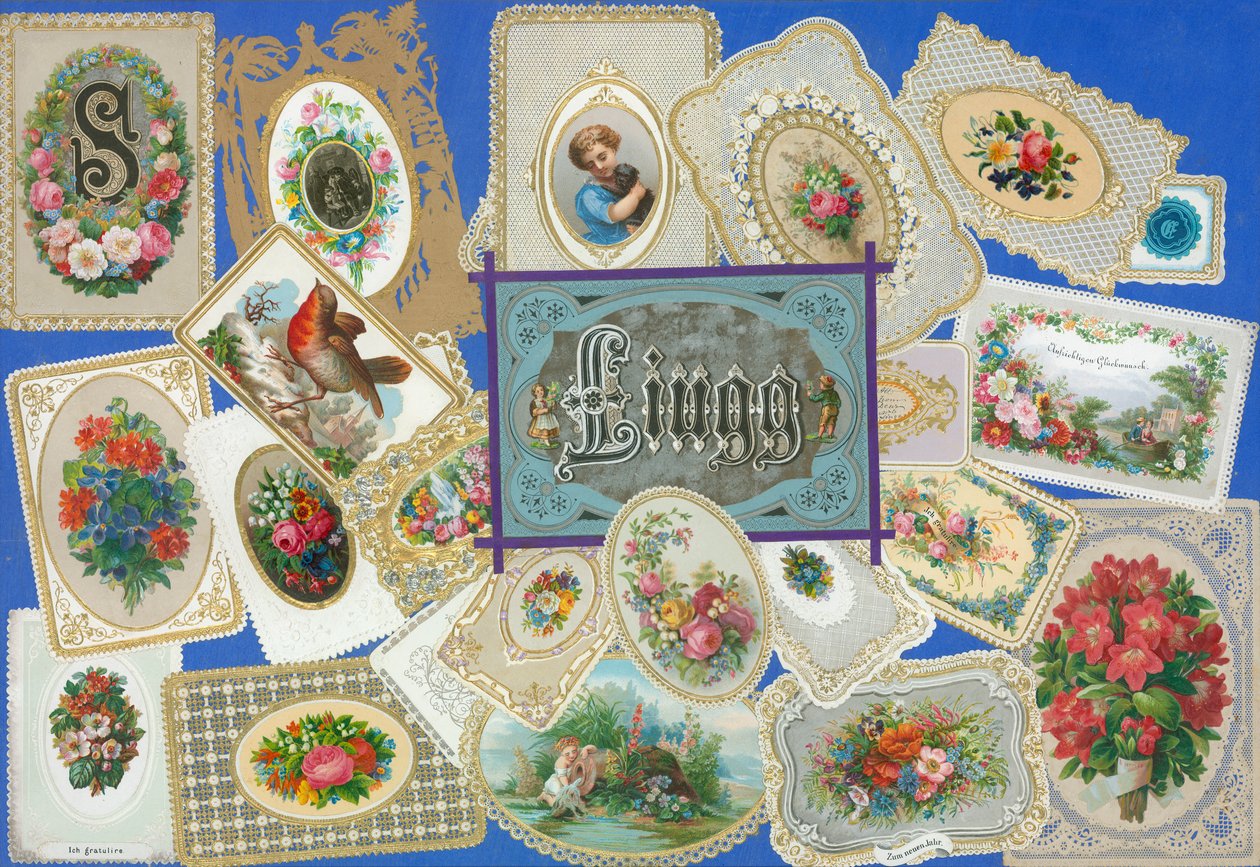 Seite aus Sammelsurium Band V von European School