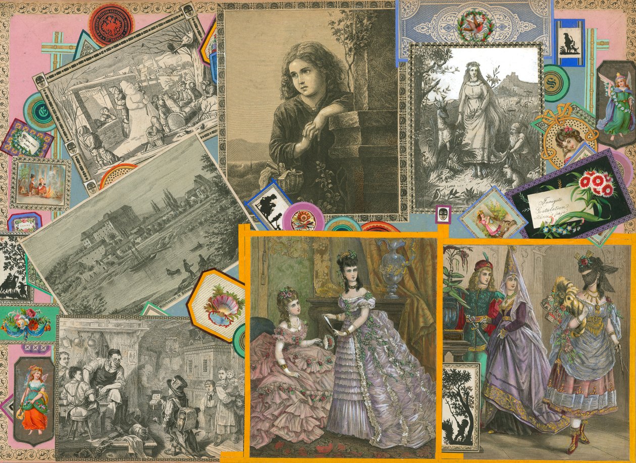 Seite aus Sammelsurium Band XI von European School