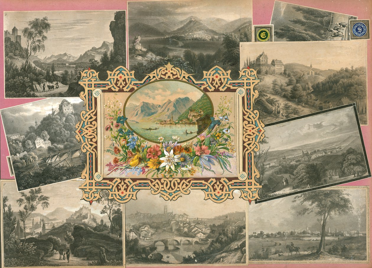 Seite aus Sammelsurium Band XI von European School