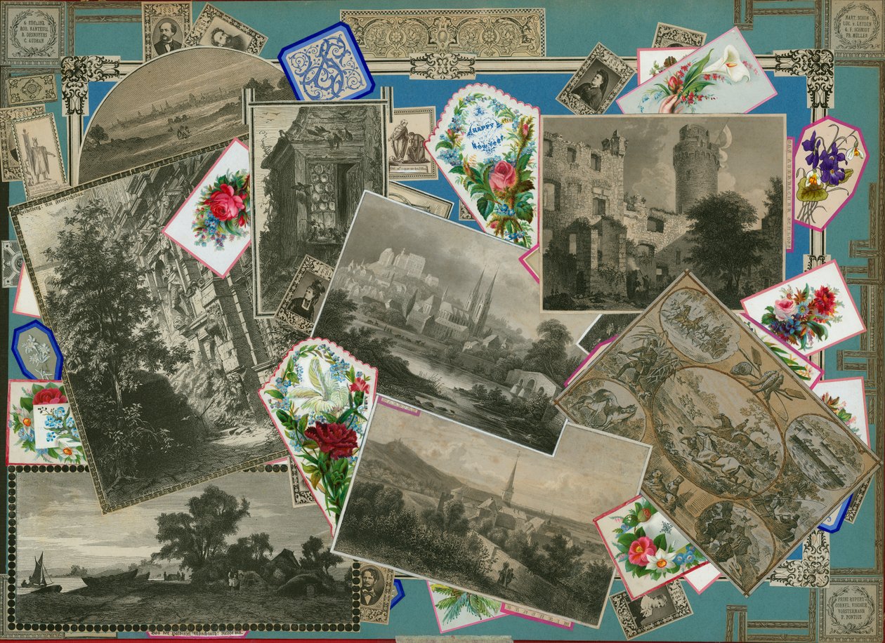 Seite aus Sammelsurium Band XI von European School