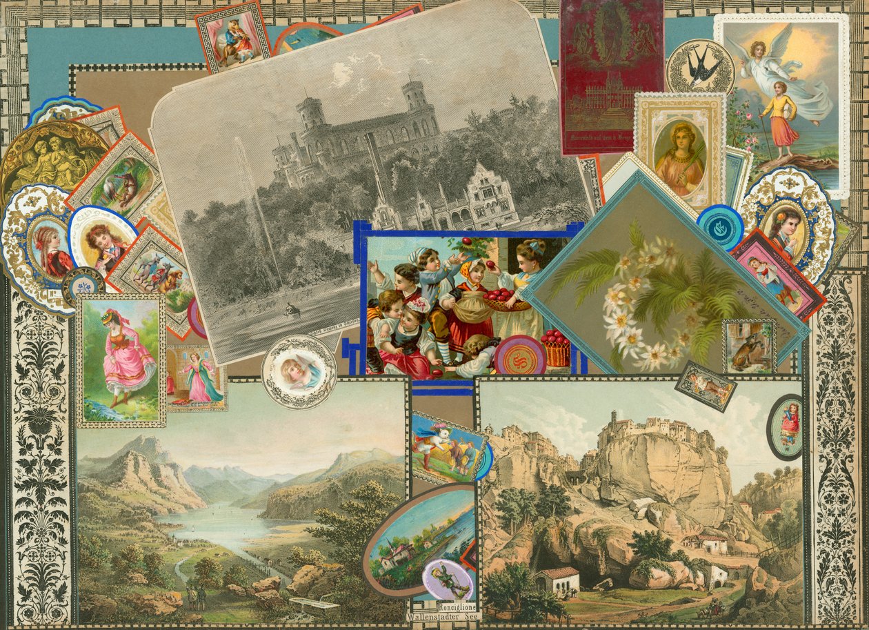 Seite aus Sammelsurium Band XI von European School