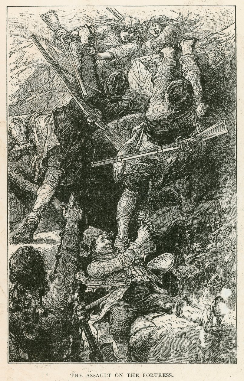 Der Angriff auf die Festung von European School