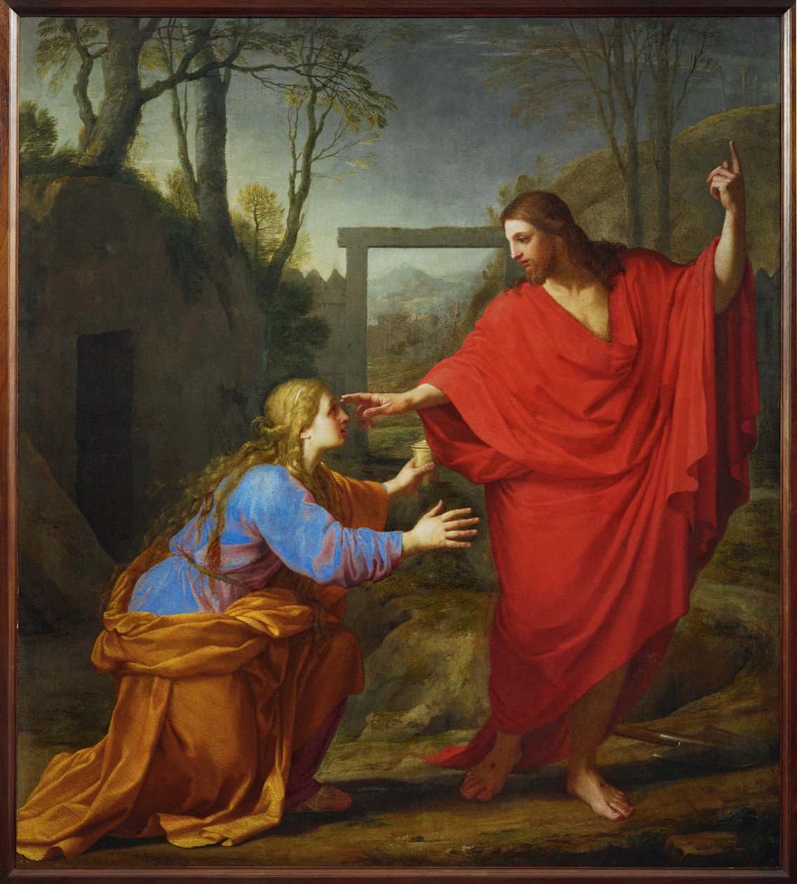 Die Erscheinung Christi an die Magdalena von Eustache (studio of) Le Sueur