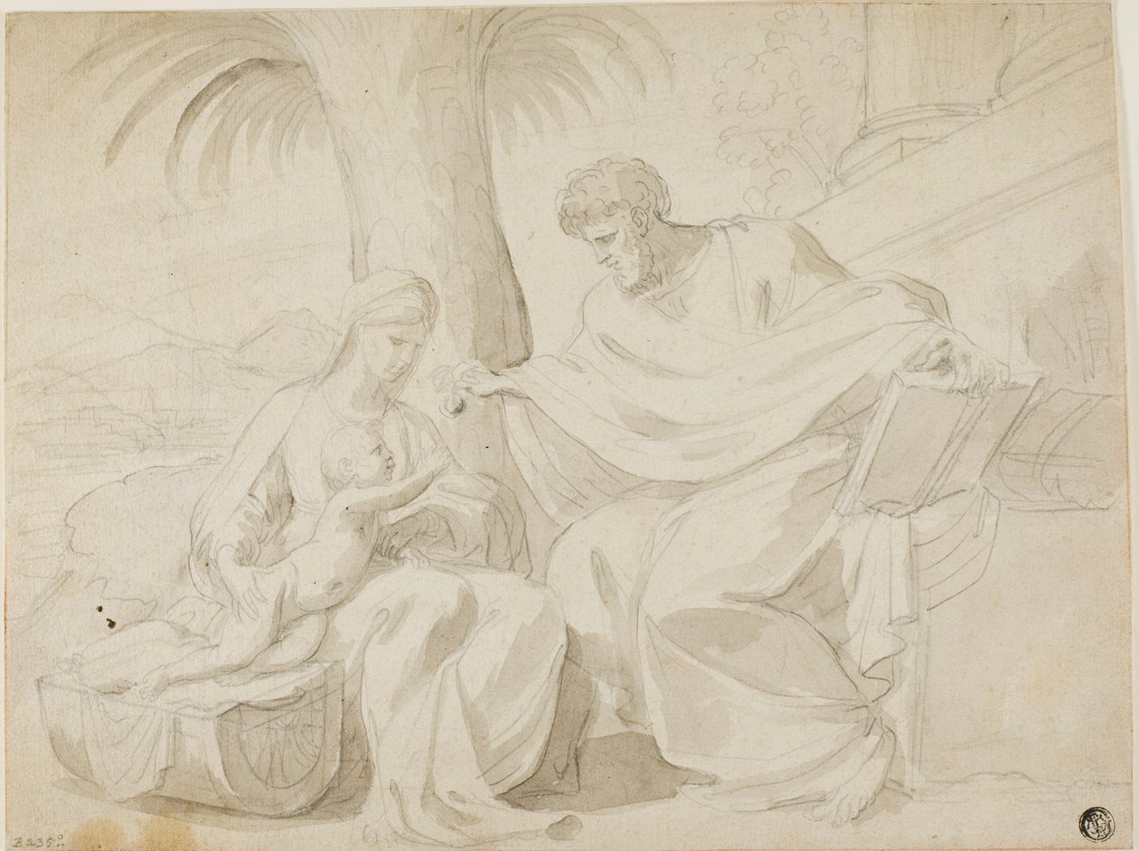 Heilige Familie von Eustache Le Sueur