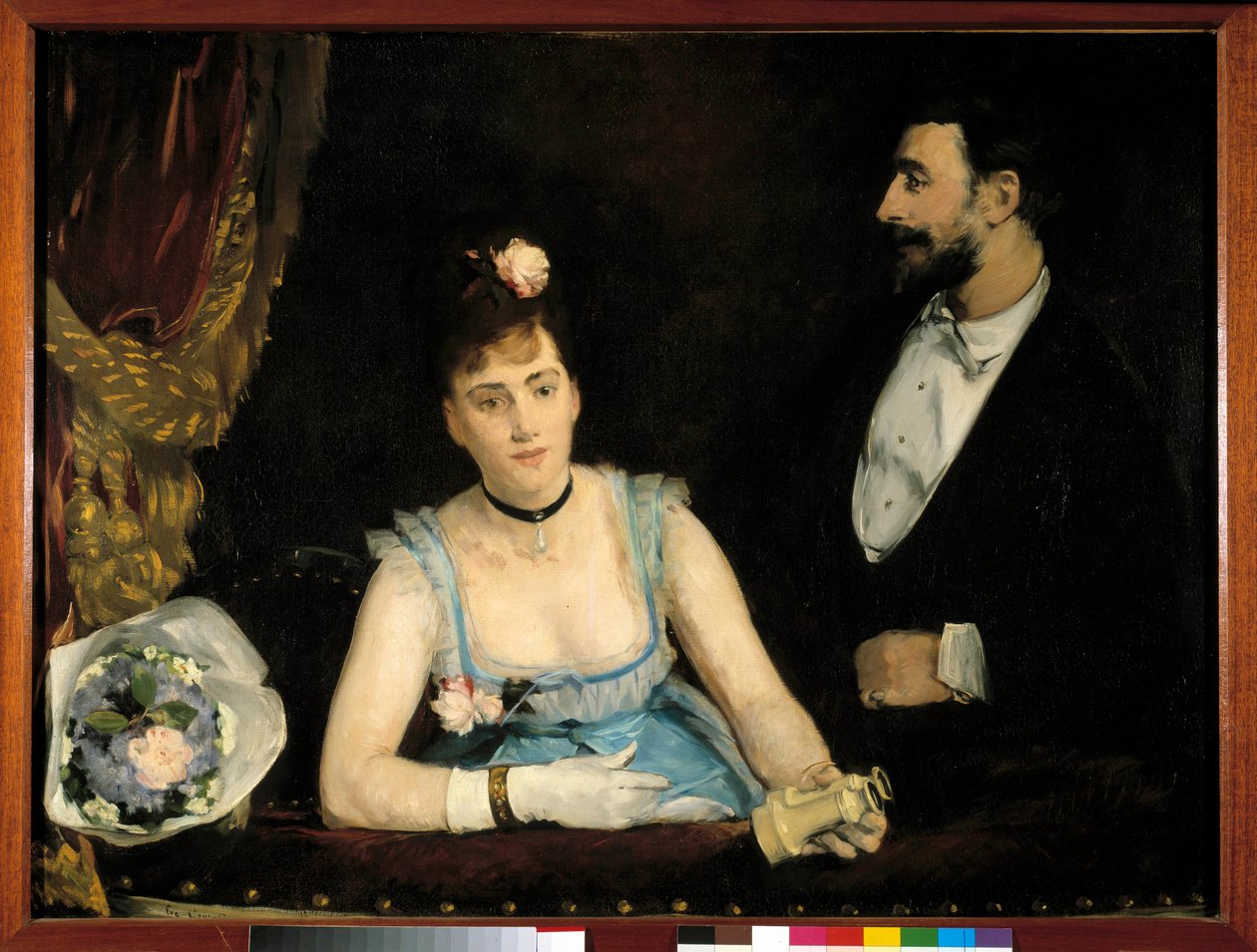 Eine italienische Loge von Eva Gonzalès