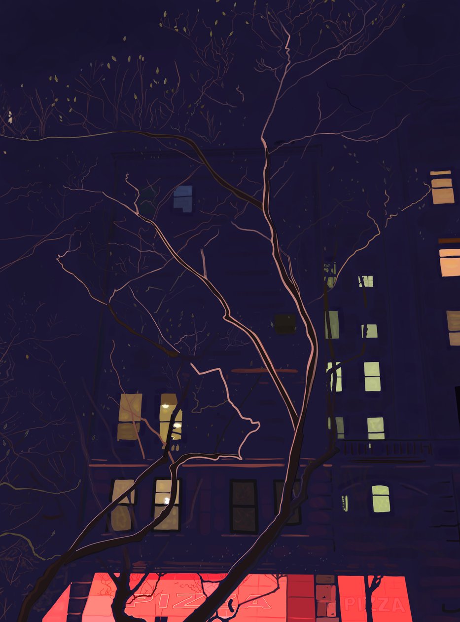Bei Morgengrauen, Brooklyn von Evan Sklar