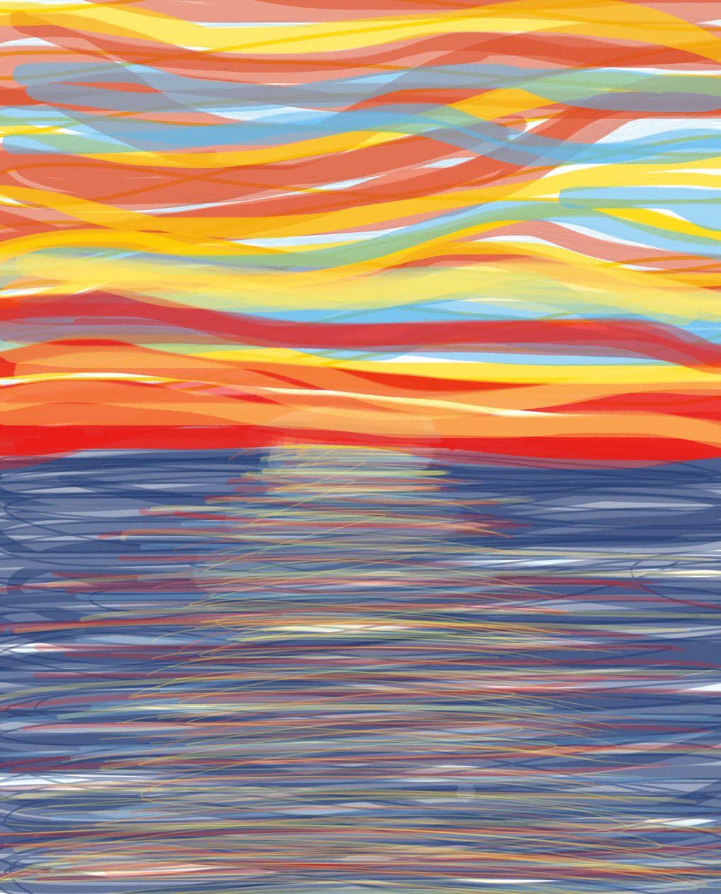 Atlantischer Ozean, 2018 von Evan Sklar