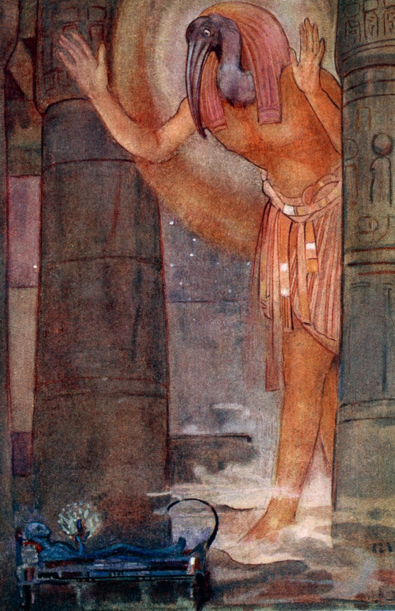 Thoth und der Oberste Magier, 1925 von Evelyn Paul