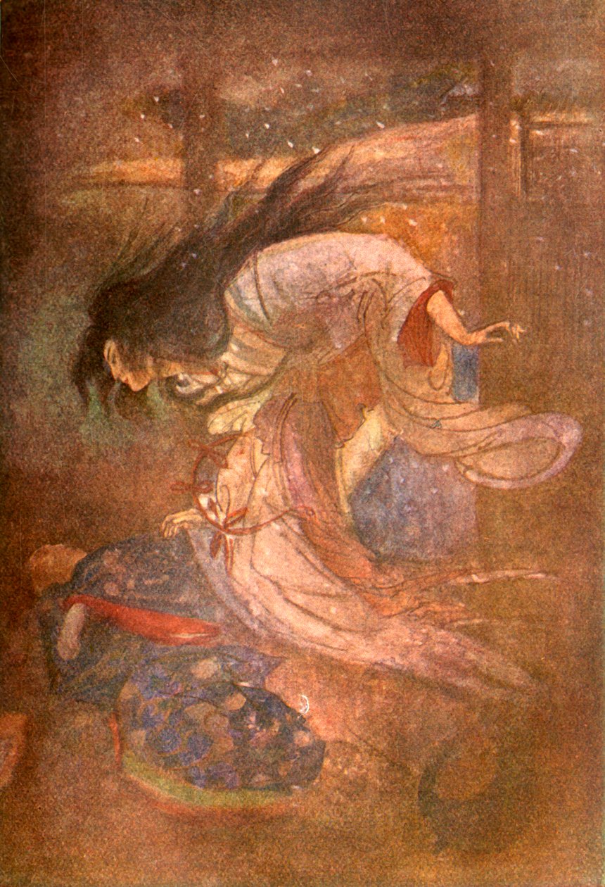 Yuki-Onna, die Dame des Schnees, 1912 von Evelyn Paul