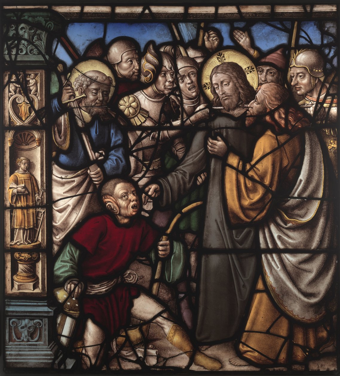 Der Kuss des Judas, 1522-1526 von Everhard Rensig