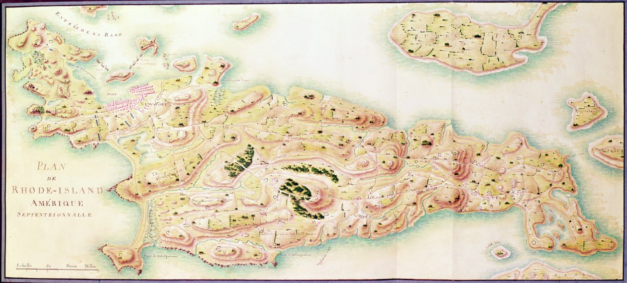 Karte von Rhode Island, aus 