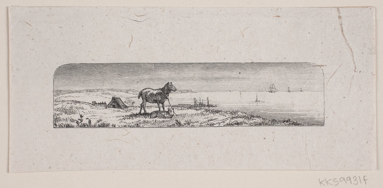Illustration zu "Die letzten Stunden", Gedicht von H. J. Greensteen von F. Hendriksen