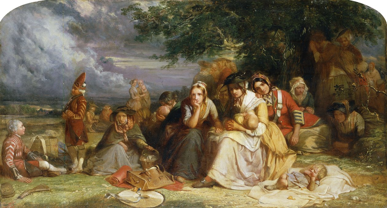 Nach der Schlacht von Prestonpans, 21. September 1745, 1849 von Fanny McIan